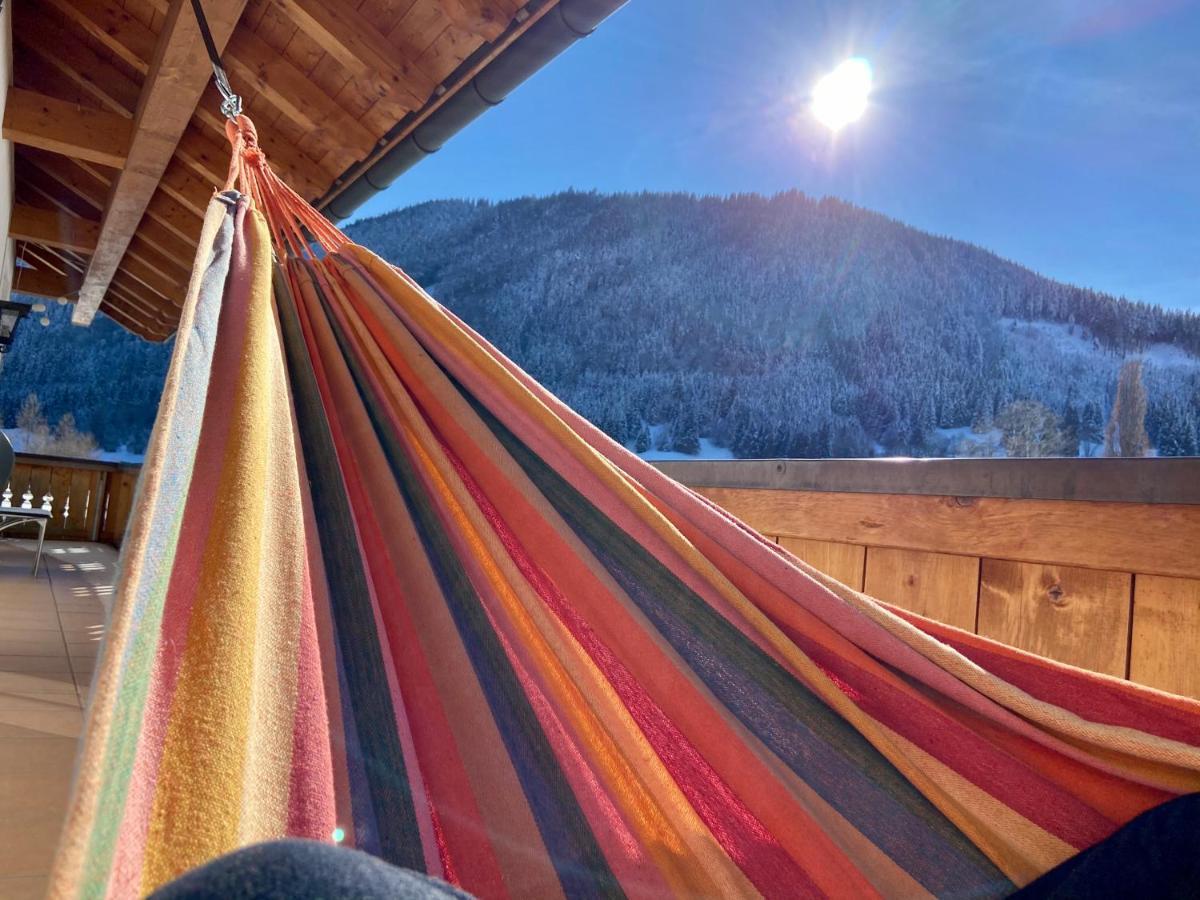 Ferienwohnung Mit Bergblick 翁特拉梅尔高 外观 照片